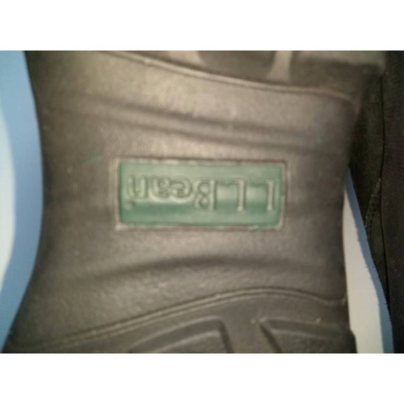 L.L. Bean Men’s Black Winter Boots Size 12 Medium Excellent Condition main image 7